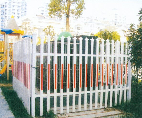 灵山PVC865围墙护栏